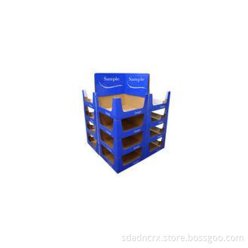 Light Weight Counter Cardboard Floor Displays Stands , Card